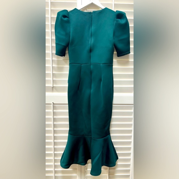 Emerald Scuba Dress - Picture 4 of 6